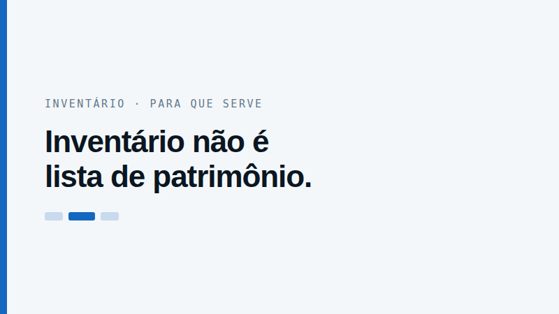 4 finalidades do inventário de TI que justificam o esforço