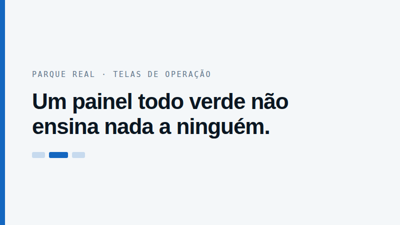 O retrato honesto de um parque de TI que funciona bem