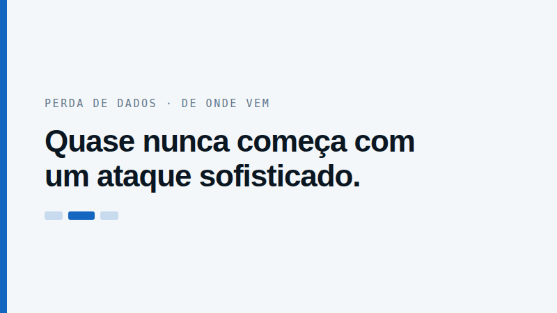 5 problemas de TI que levam à perda de dados nas empresas