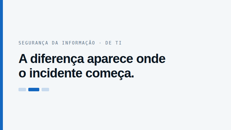 Segurança da informação e segurança de TI. Tem diferença?